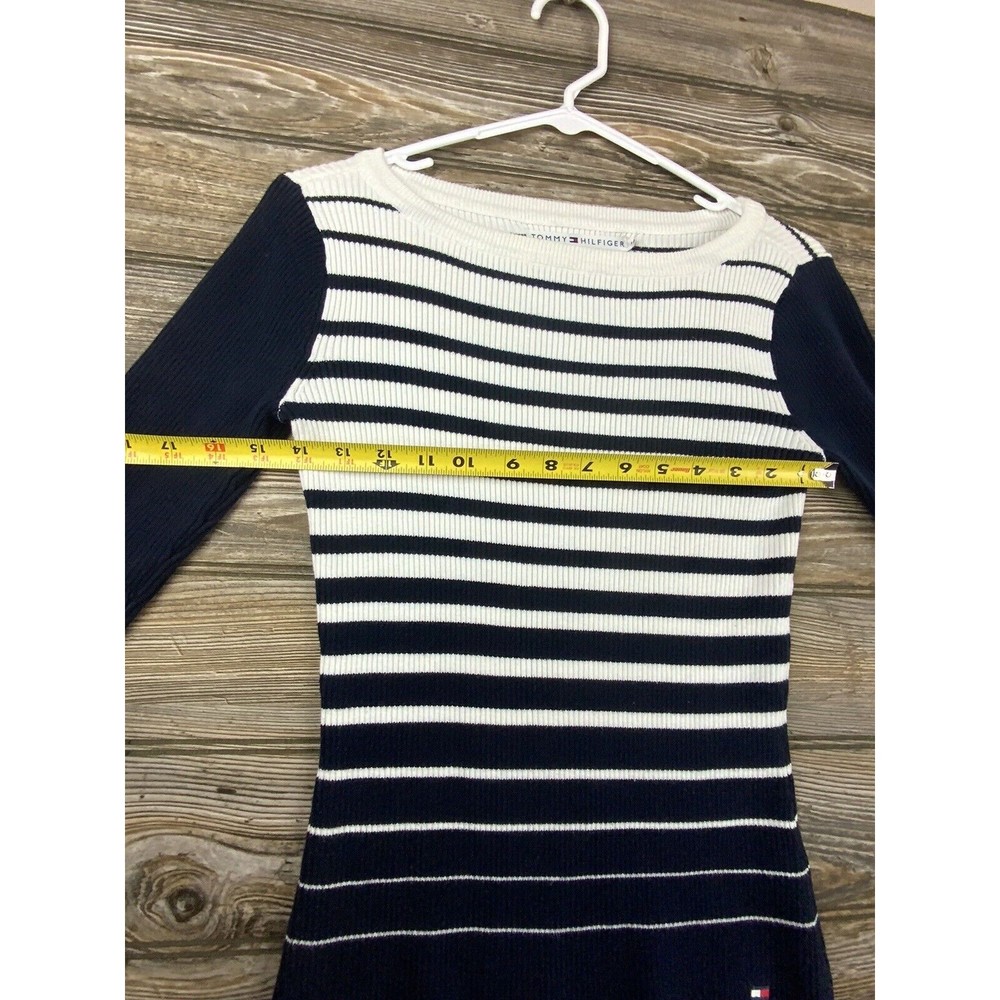Tommy Hilfiger Striped Women’s Knit Sweater - Picture 7 of 9